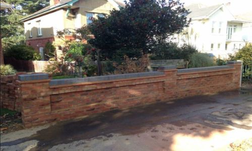 New garden wall by Steve Collins